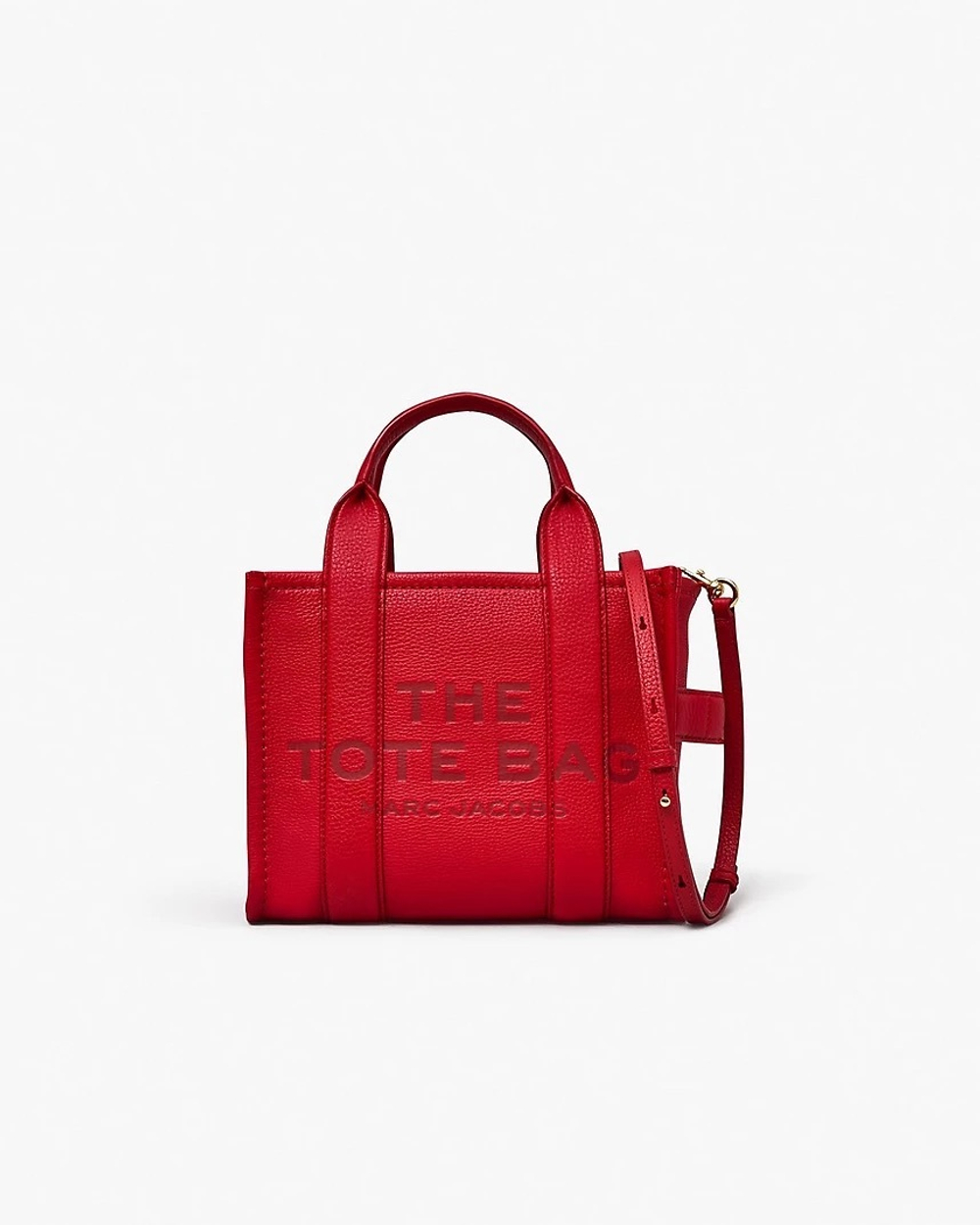 Сумка MARC JACOBS THE LEATHER SMALL TOTE BAG “True Red”