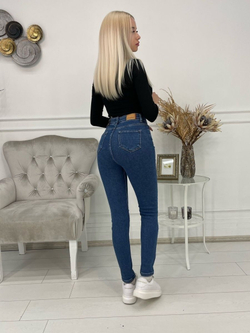 Джинсы slimfit с лайкрой