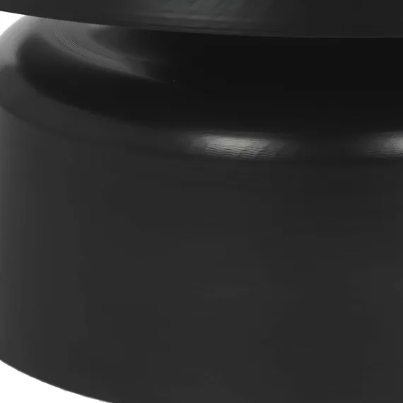 Кофейный стол Tuba Ø75х38 см, черный