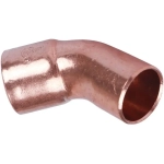 Угол однораструбный под пайку, Ду 6-108, 45°, тип 5040 (S370V) Sanha