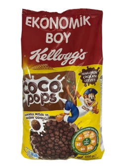 Готовый завтрак Kelloggs ,шоколадные шарики в глазури