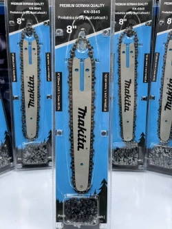 Набор макита шина 24 см 8 дюймов, 2 цепи 1/4 8 дюймов 45 звеньев 1.1 мм.