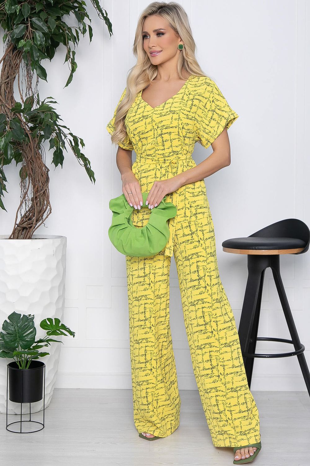 Костюм Почерк лета (желтый) К10643 LT Collection