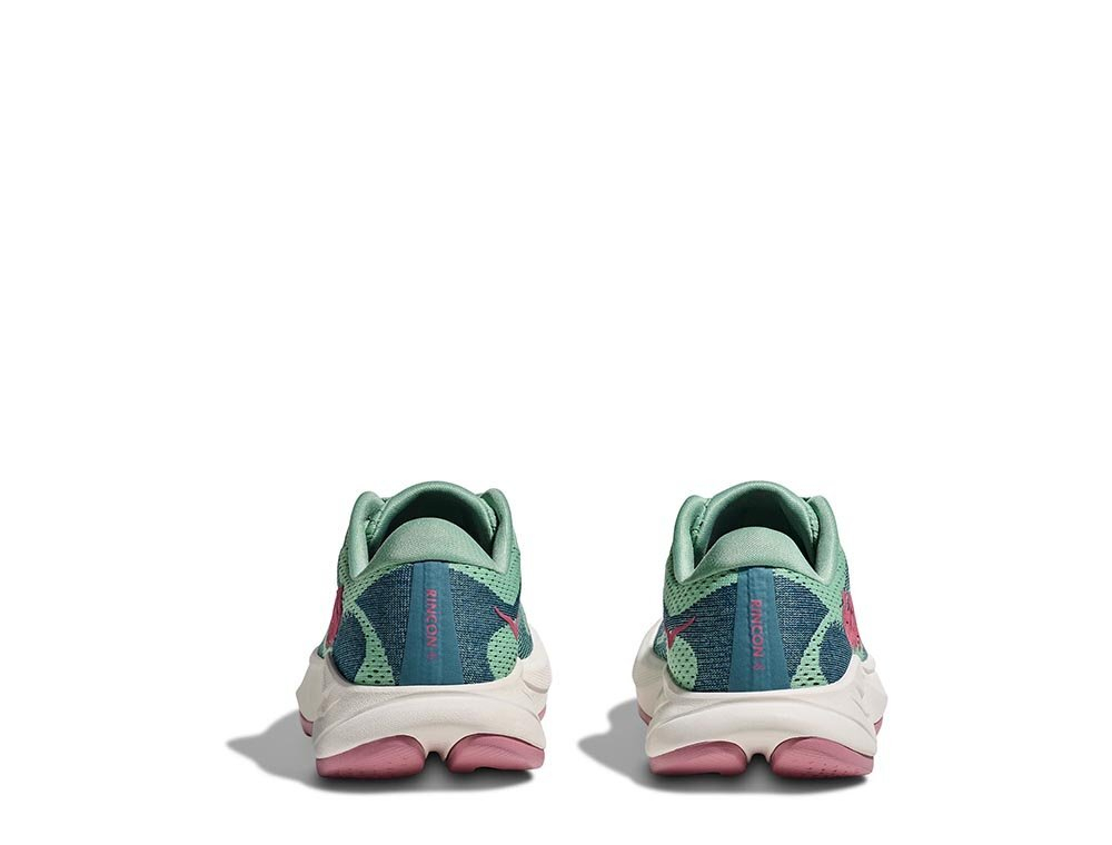 Кроссовки для бега женские Hoka Rincon 4 Мятно-Розовые