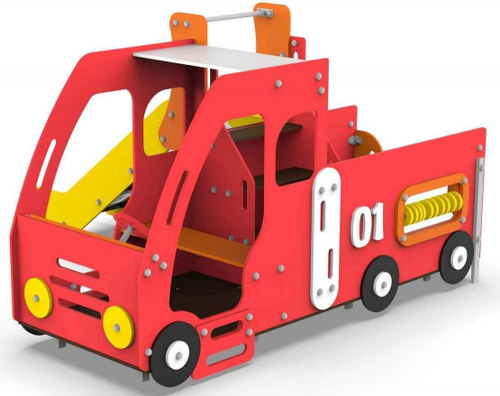 Игровой модуль Машинка Пожарная с горкой 371.15 исп.2