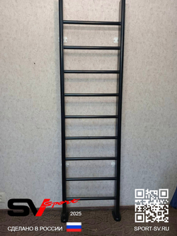 Монтаж шведской стенки Sv Sport в бетонные, кирпичные стены