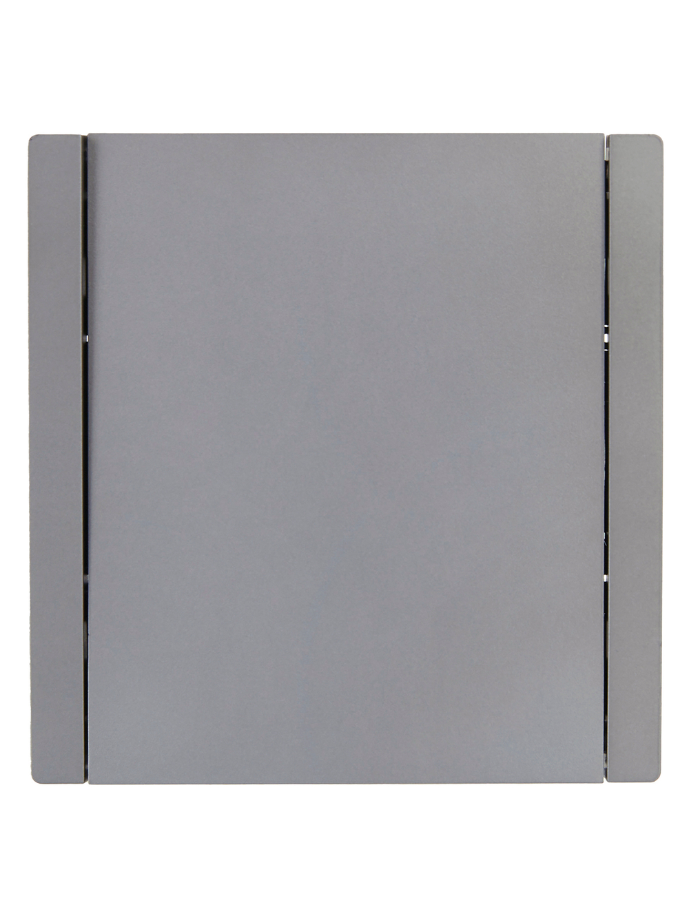 FORTE&PIANO Выключатель 1-клавишный проходной 10А FP503 сталь IEK