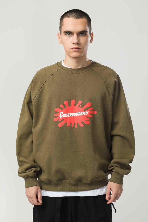 Толстовка крюнек Firm Wide Chanel Зеленая Война - фото 1