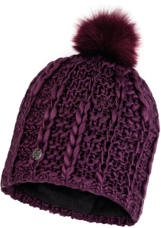 Шапка вязаная с флисом Buff Hat Knitted Polar Liv Dahlia Фото 1