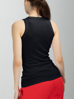 Женская базовая майка с американской проймой (Размер: XL) (Цвет: белый)