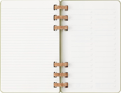 Еженедельник Moleskine ACADEMIC SPIRAL (DHSPK5212AMWH3) Large 150х210мм 200стр кремовые страницы спираль киви