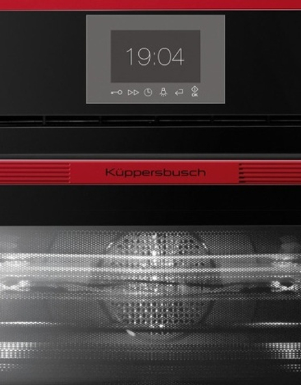 Компактный духовой шкаф с микроволнами Kuppersbusch CBM 6550.0 S8 Hot Chili