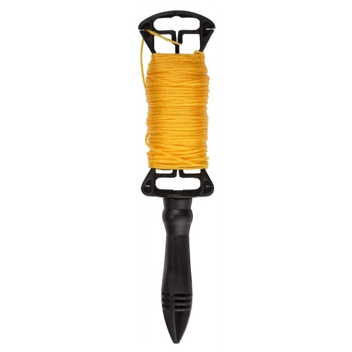 14-0-036 Шнур разметочный нейлоновый на катушке, d1,3мм х 100м ± 2%, (шт.)---