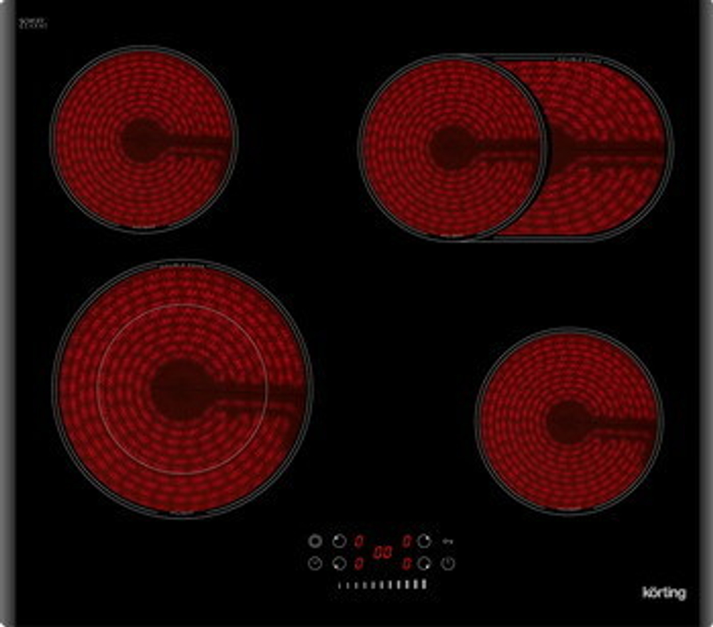 Электрическая варочная панель Korting HK 62550 B