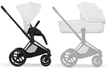 Коляска Cybex Priam V Matt Black Style Collection 2 в 1 Off White