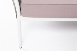 "Касабланка" модульная лаунж-зона из роупа (веревки), каркас из алюминия