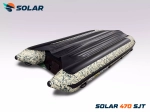 Лодка надувная моторная solar-470 super jet tunnel