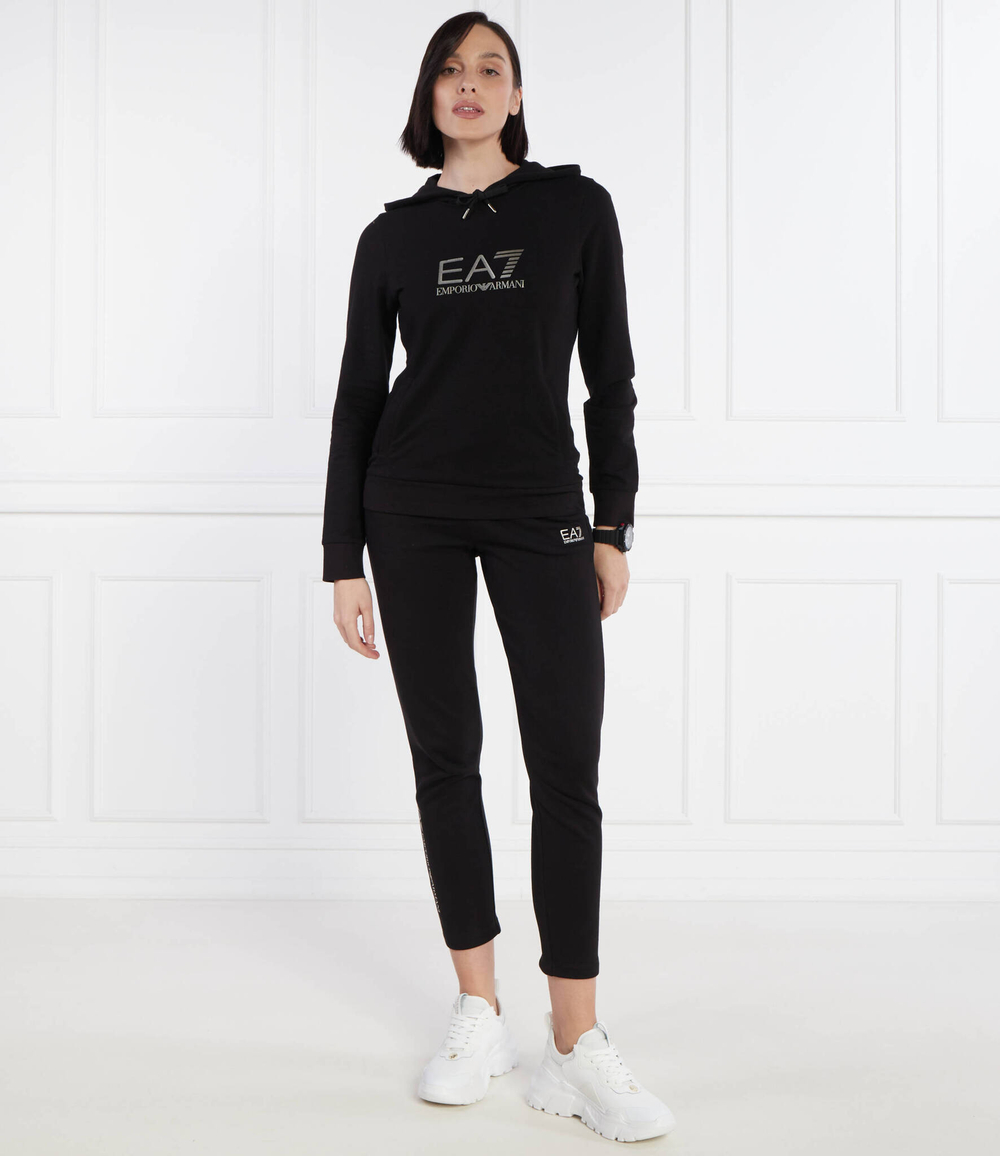 Худи EA7 - черный(8NTM36 TJTXZ)