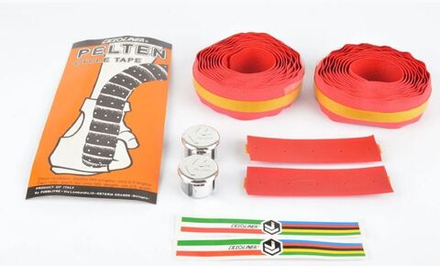 Обмотка руля Ciclolinea Pelton darkred handlebar tape from the 1980s NOS(красный)