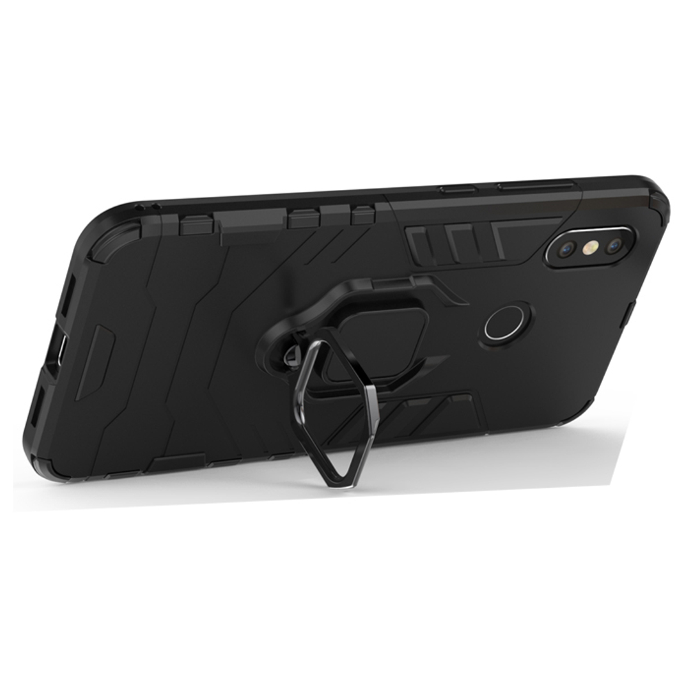 Противоударный чехол с кольцом Panther Case для Xiaomi Mi 8