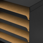 Лоток для писем IKEA HARVMATTA (ХАРВМАТТА), Антрацит, 32х25х32 см