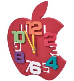 CL-73/1 Часы «Яблоко» красный