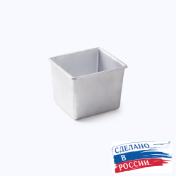 Тостерная форма для выпечки хлеба с крышкой 156х140х122 мм