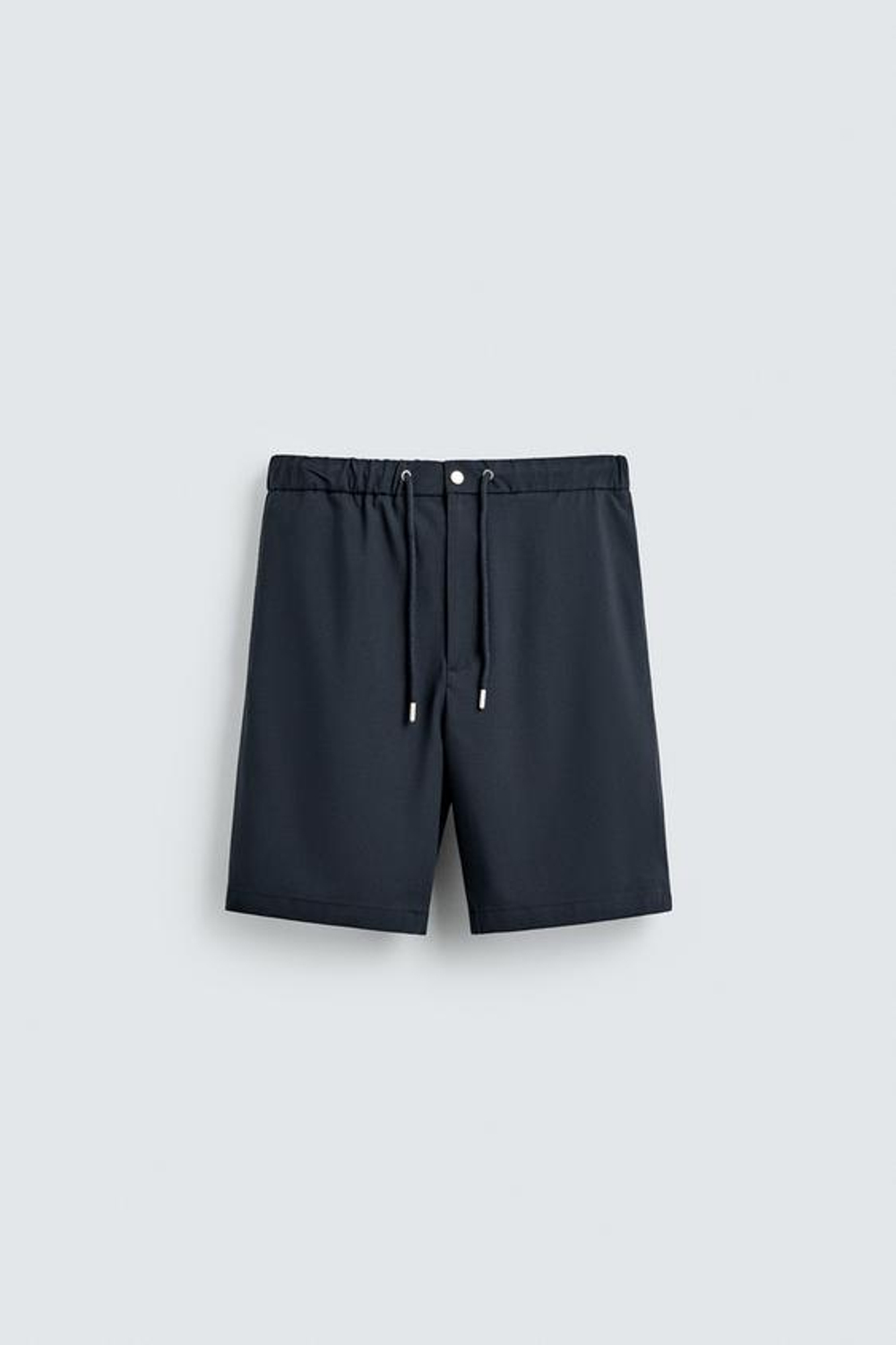 ZARA ТЕХНИЧЕСКИЕ ШОРТЫ RELAXED FIT, СИНИЙ