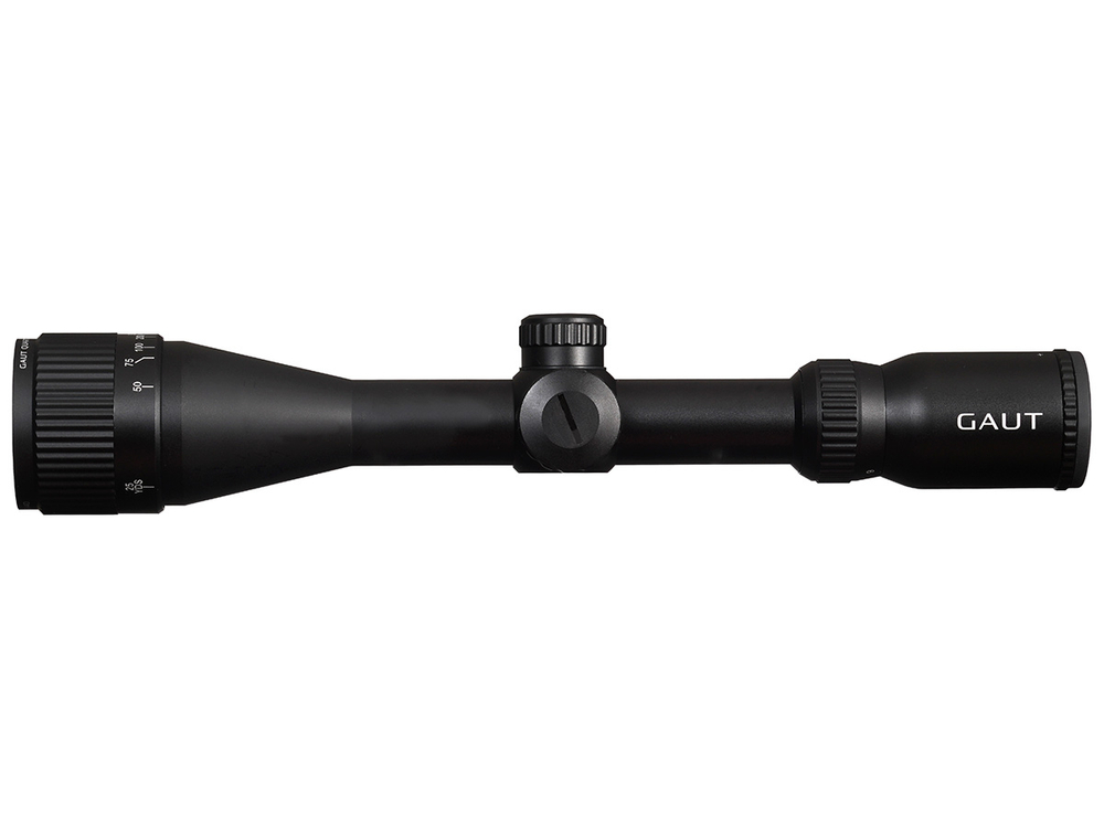 Прицел Gaut Quartz 3-9x40 AO, сетка 2 (Mil-Dot), кольца, подсветка