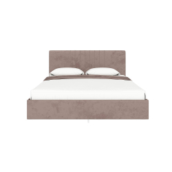 Кровать с латами Соло 140*200, Коричневый, бежевый