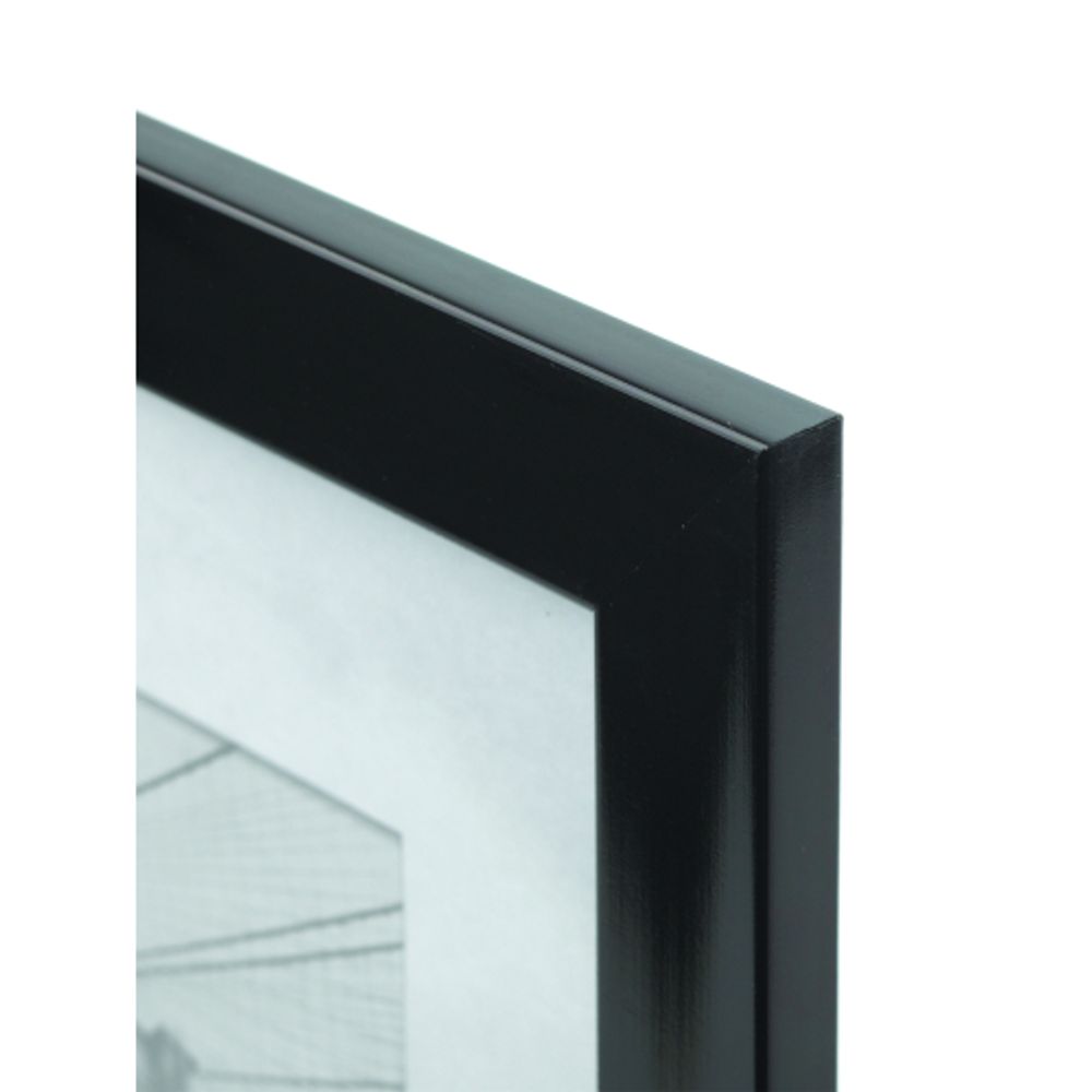 Фоторамка Image Art 601 13х18 пластиковая со стеклом чёрная | Image Art