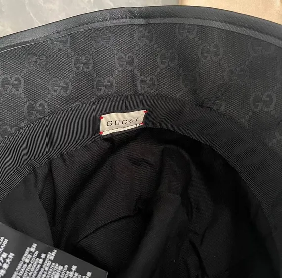Панама GUCCI GG canvas bucket hat