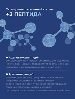Крем для лица Dr.Hedison Premium Peptide Multi 9+ Cream, 50м