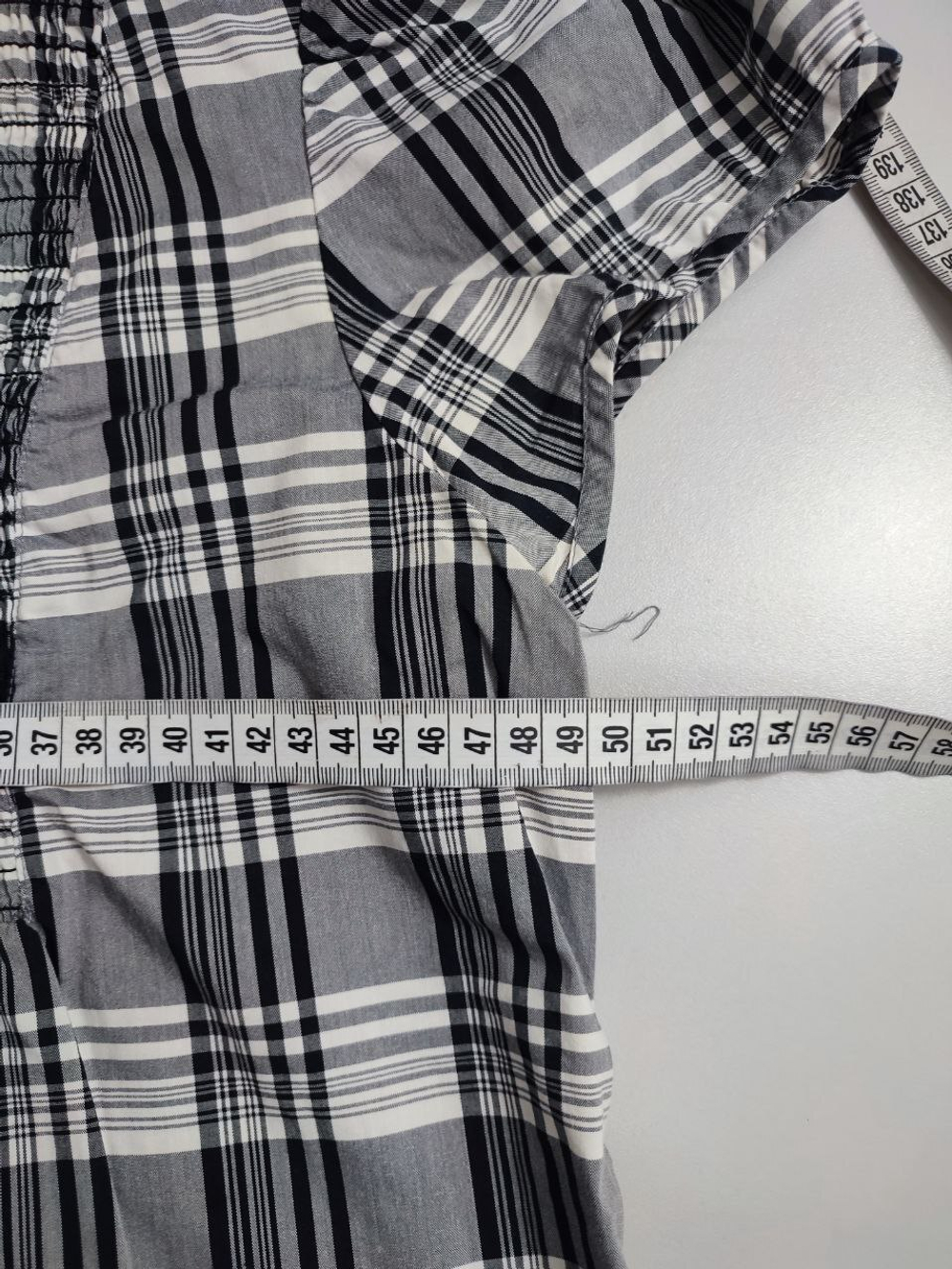 Блузка Sweet Mama в клетку 48 размер