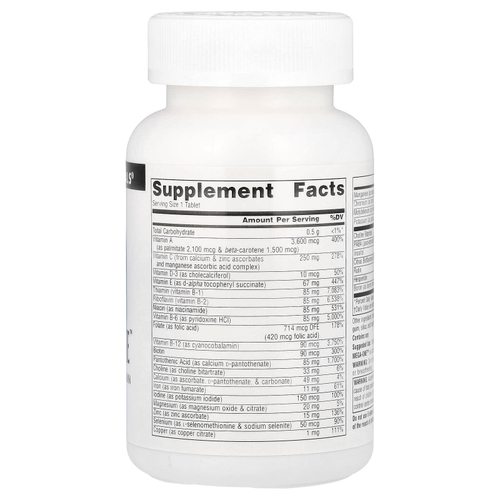 Source Naturals, Mega-One™, 60 таблеток