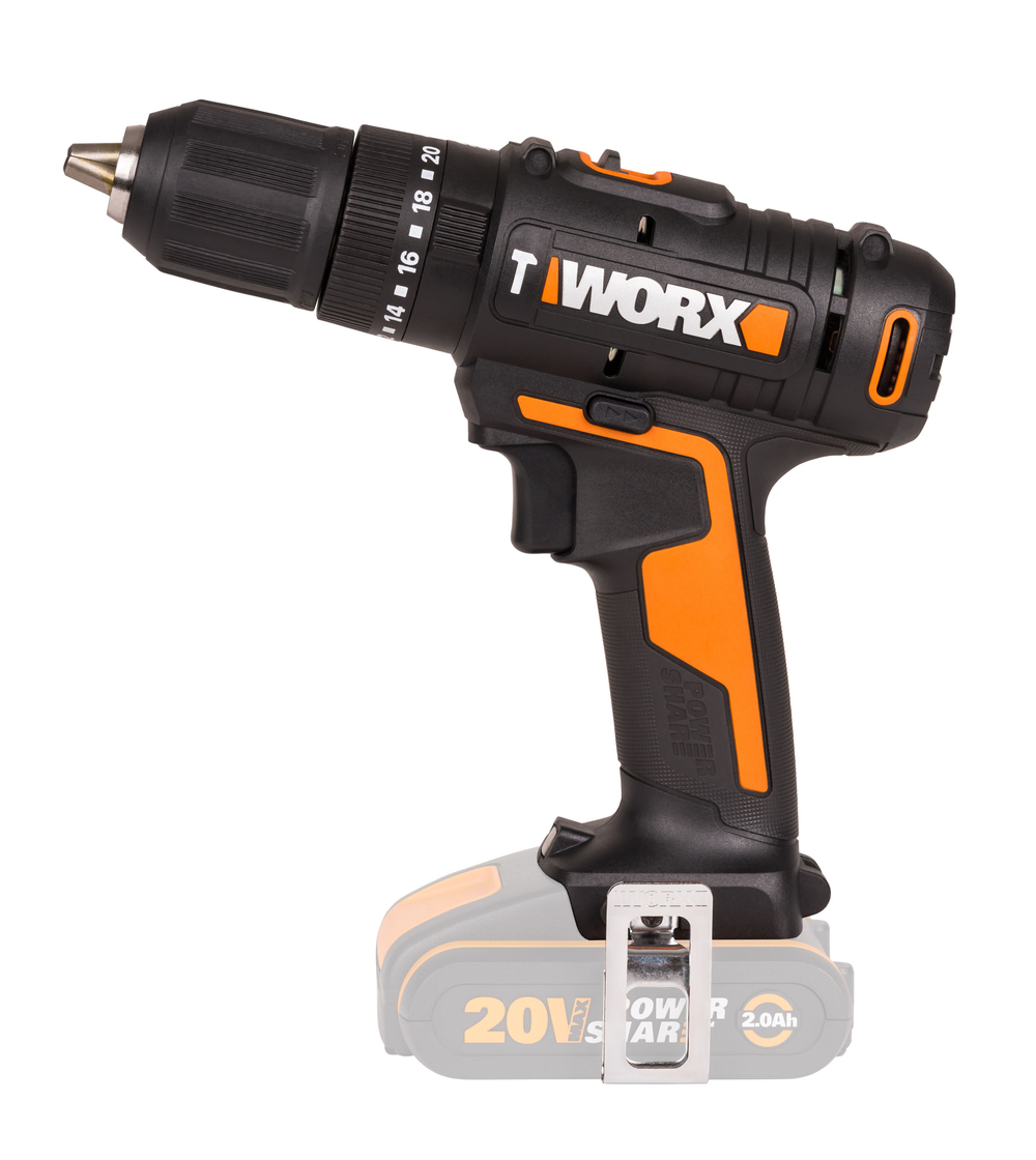 Дрель-шуруповерт ударная аккумуляторная WORX WX370