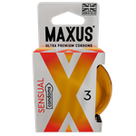 Презервативы MAXUS Sensual, анатомические, 3 шт