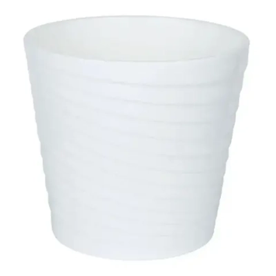 Горшок цветочный Верона 1,65 л белый