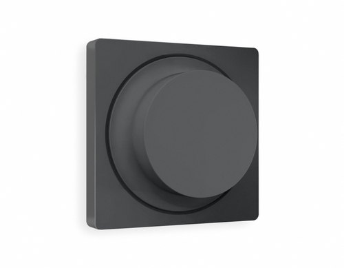 AP9055 Лицевая панель ALFA (Графит Мягкое касание) для светорегулятора универсального QUANT