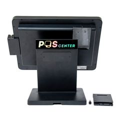 Сенсорный моноблок POScenter POS90ES (15", PCAP, J3455, RAM 4Gb, съемный SSD 128Gb, MSR) без ОС