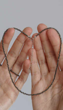 Чокер "Memo about Career" из пирита 33-38 см