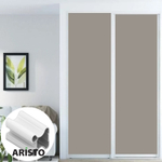 Дверь-купе ARISTO Н, ЛДСП LAMARTY, профиль белый глянец (17 цветов)