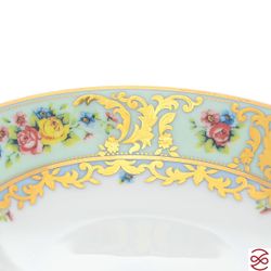 Набор розеток Falkenporzellan Vienna Seladon Gold 10 см