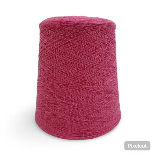 Пряжа Zegna Baruffa Cashwool 2/48 (100% мериносовая шерсть гребенная), 2400м/100гр, фуксия меланж