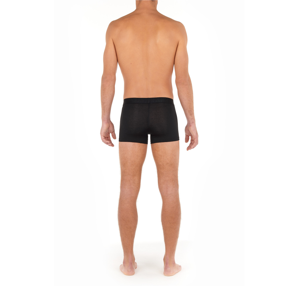 Мужские трусы боксеры набор из 3-х штук (черные) HOM TONAL PACK #2 Boxer Briefs 3p 402437_40T001