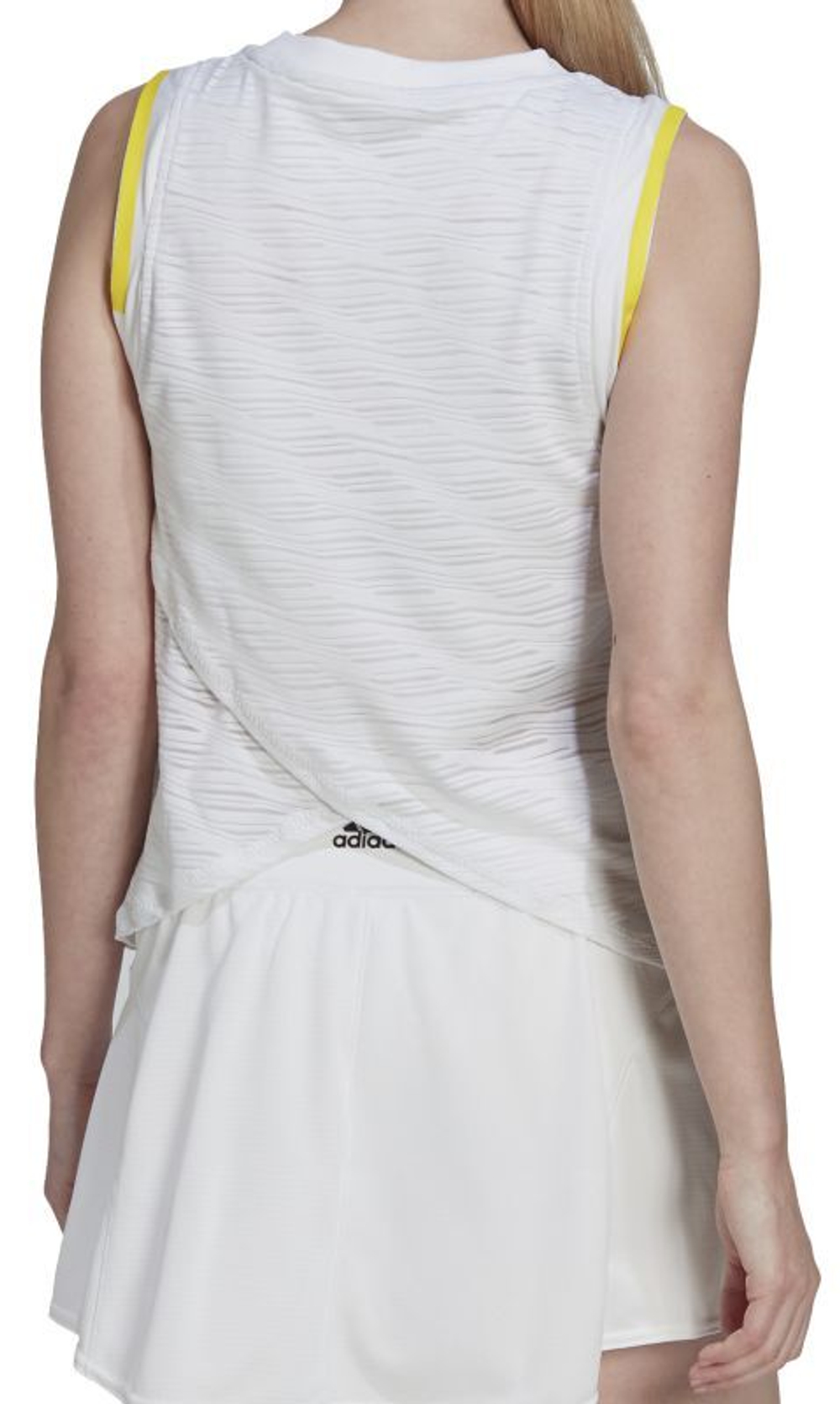 Женский топ теннисный Adidas London Match Tank Top - white