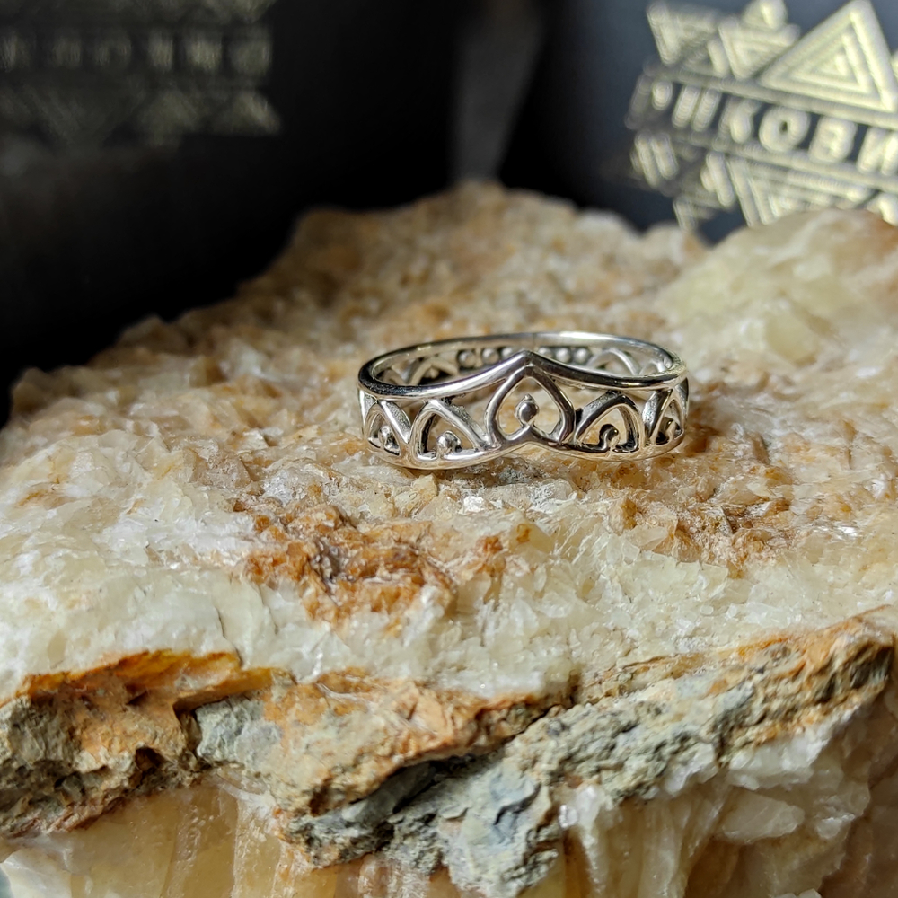 Кольцо V-7, серебро