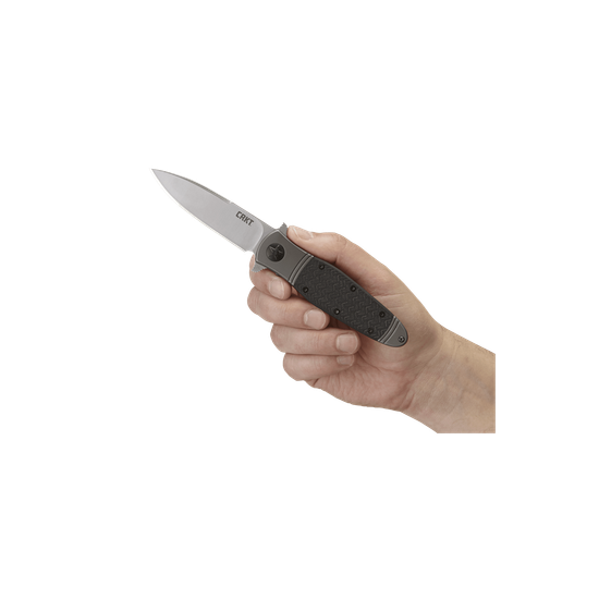 Складной нож CRKT K340KXP Bombastic c клинком из стали 8Cr13MoV, рукоять Stainless Steel