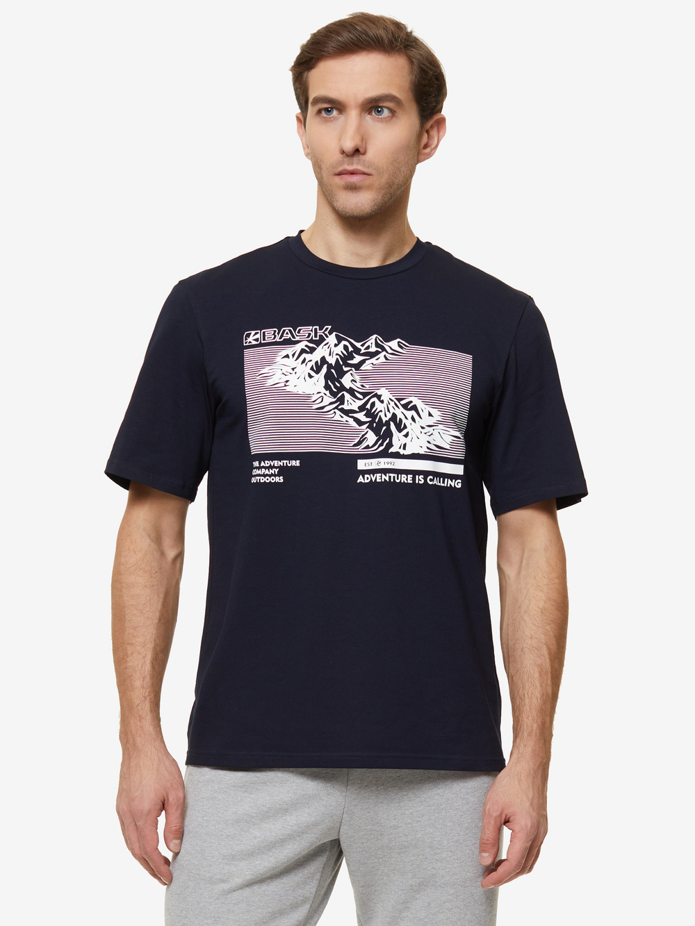 ФУТБОЛКА МУЖСКАЯ BASK TOPOGRAPHY MT