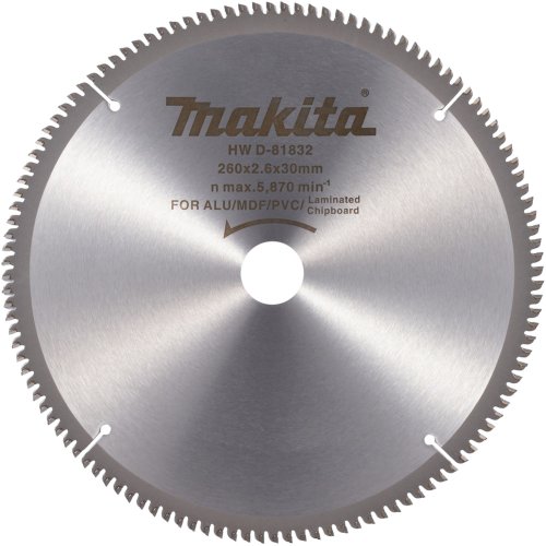Диск п/п Makita 260*30*2.6/1.8*120T   (D-81832) универсальный